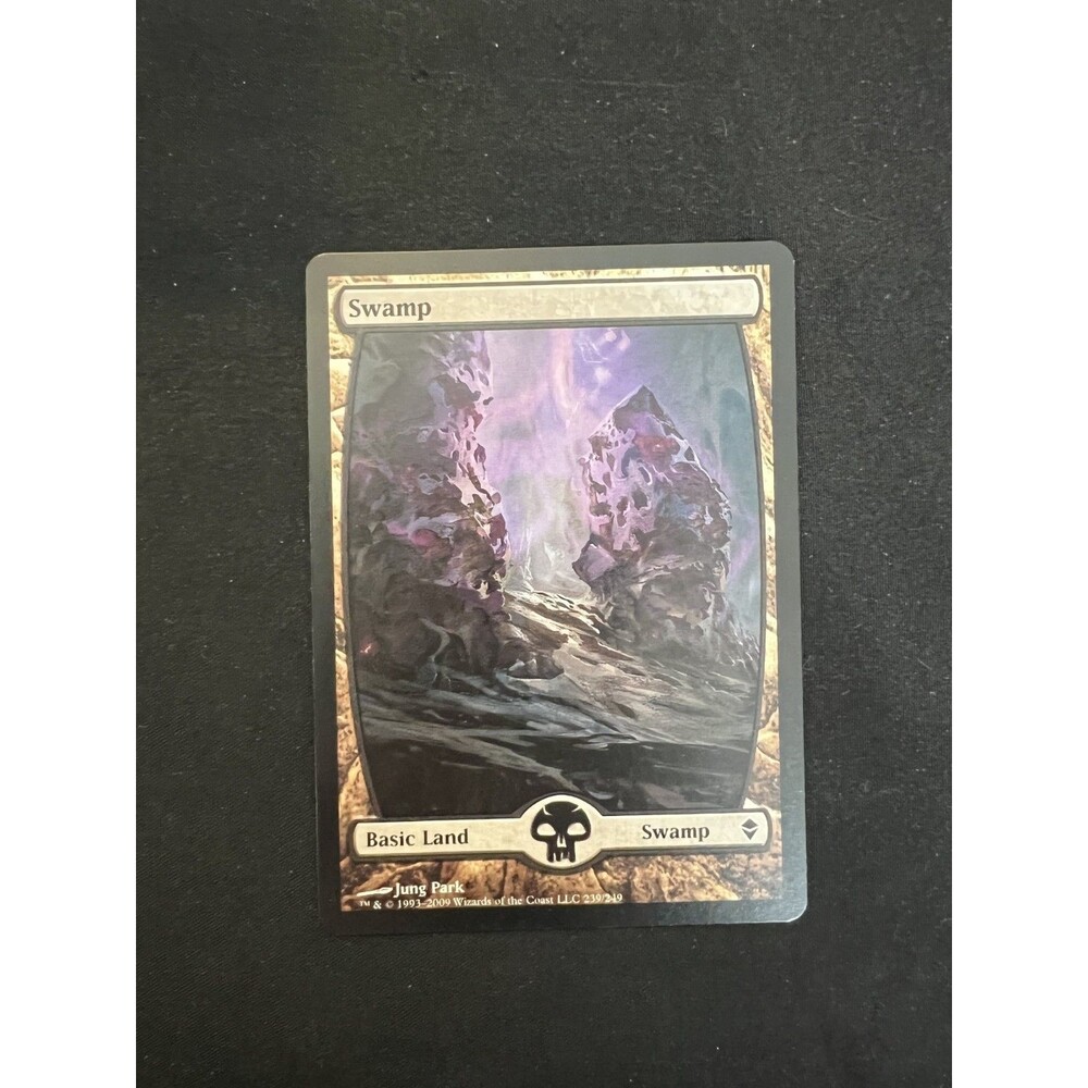 MTG Swamp ZEN 239 LP Basic Land Jung Park Zendikar